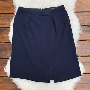 J. Crew Navy Blue Skirt